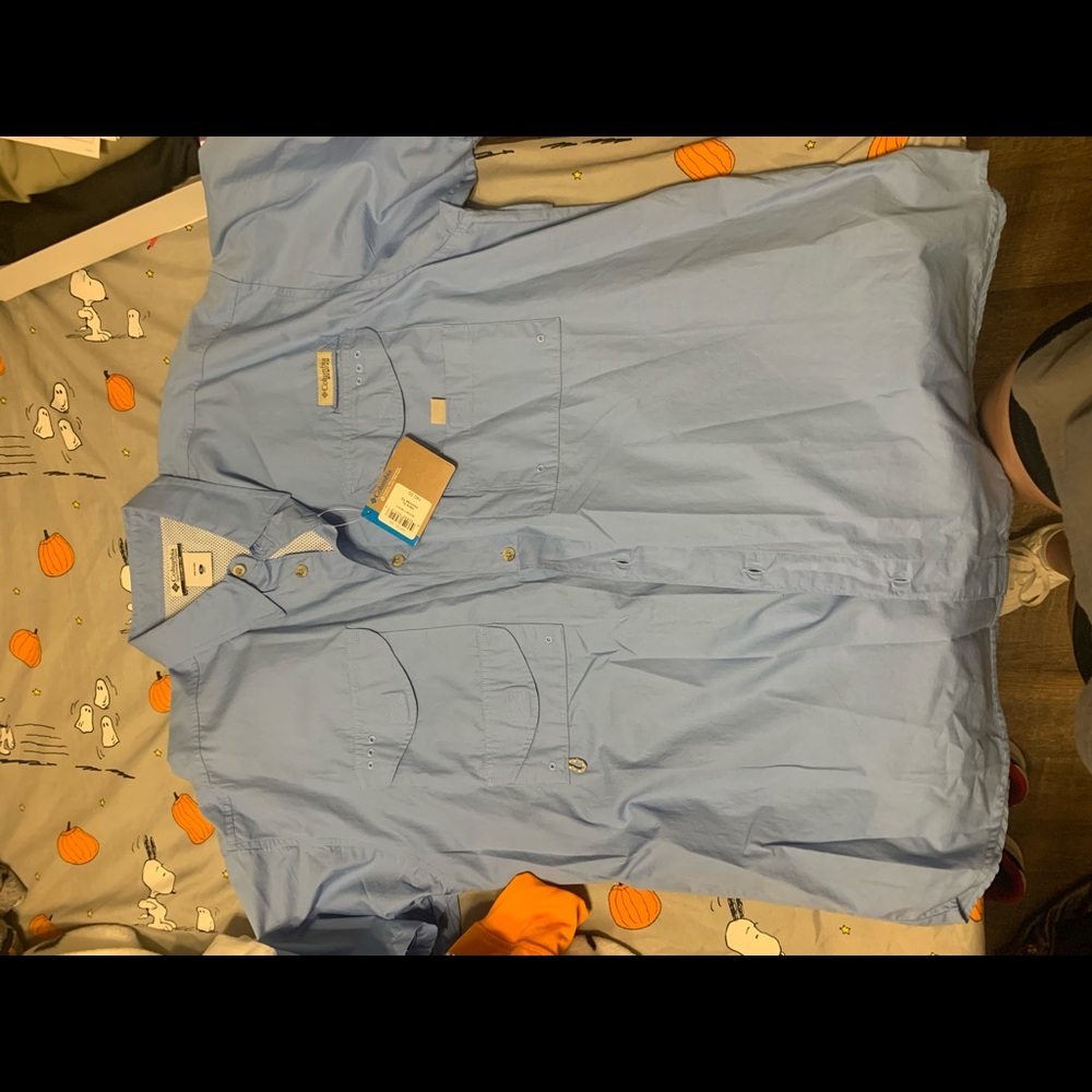 Men’s Colombia button up shirt